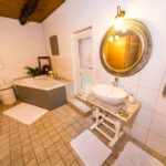 Landhaus am Schloß - Badewanne im Bad
